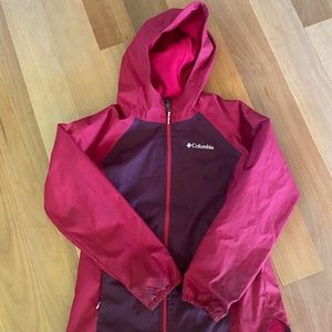 Columbia Endless Explorer Rain Jacket - Girls' Medium